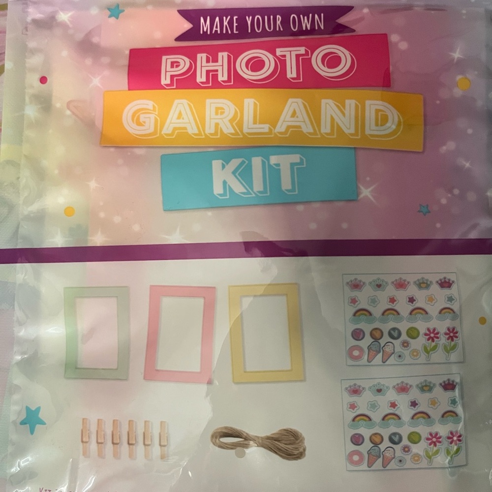 Photo Garland Kit - Multicolor - Picture 2 of 2